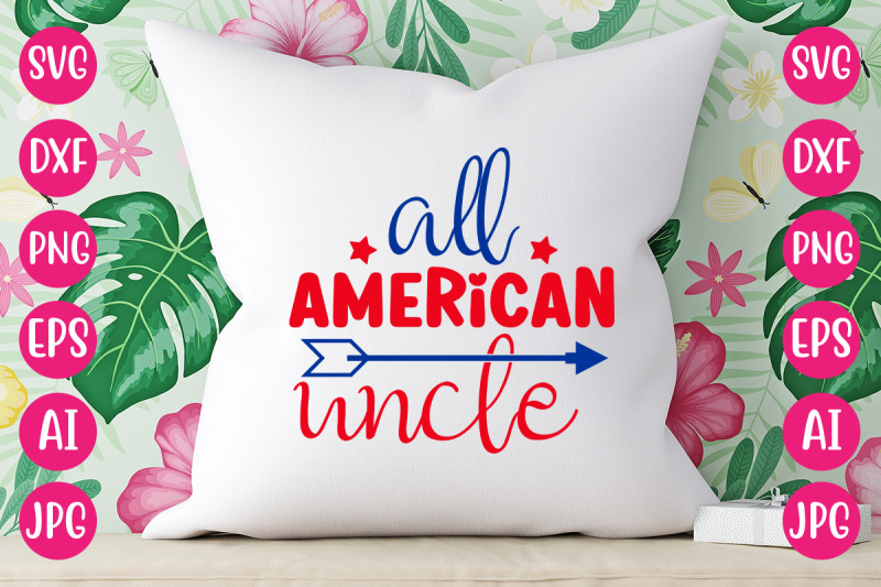 all-american-uncle-svg-design