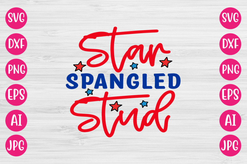 star-spangled-stud-svg-design