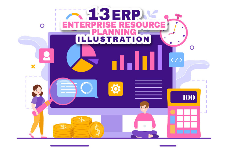 13-erp-enterprise-resource-planning-system-illustration