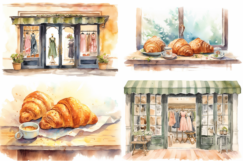 bonjour-france-watercolor-collection