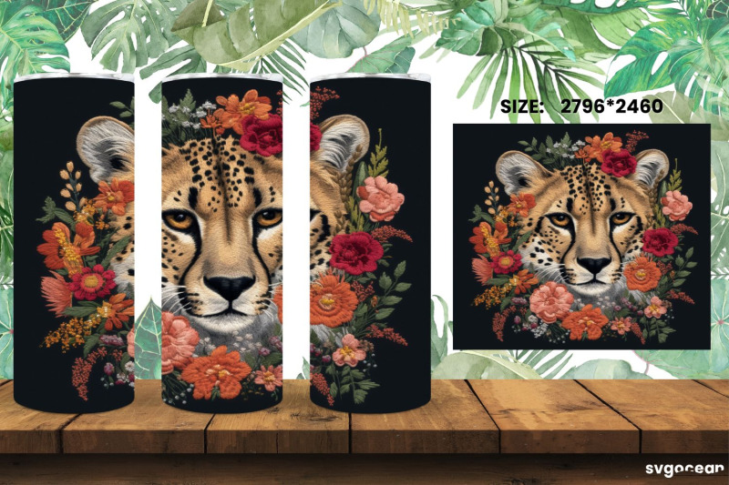 zoo-embroidery-animals-tumbler-wrap-skinny-20-oz-sublimation