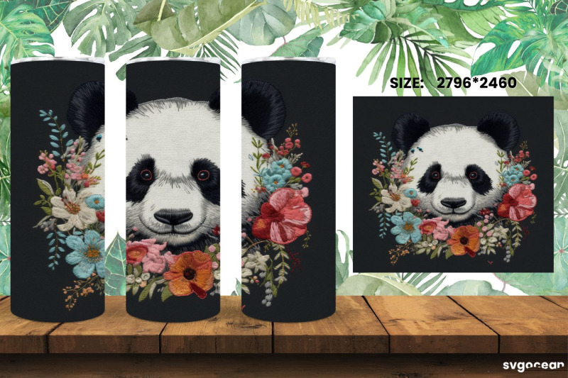 zoo-embroidery-animals-tumbler-wrap-skinny-20-oz-sublimation