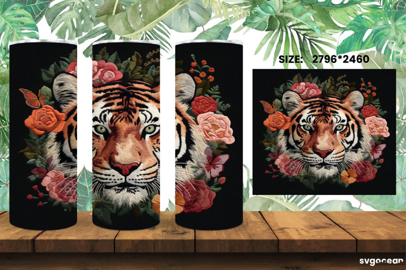 zoo-embroidery-animals-tumbler-wrap-skinny-20-oz-sublimation