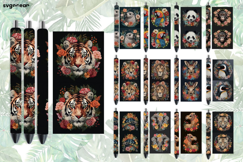 zoo-embroidery-animals-pen-wraps-sublimation-bundle