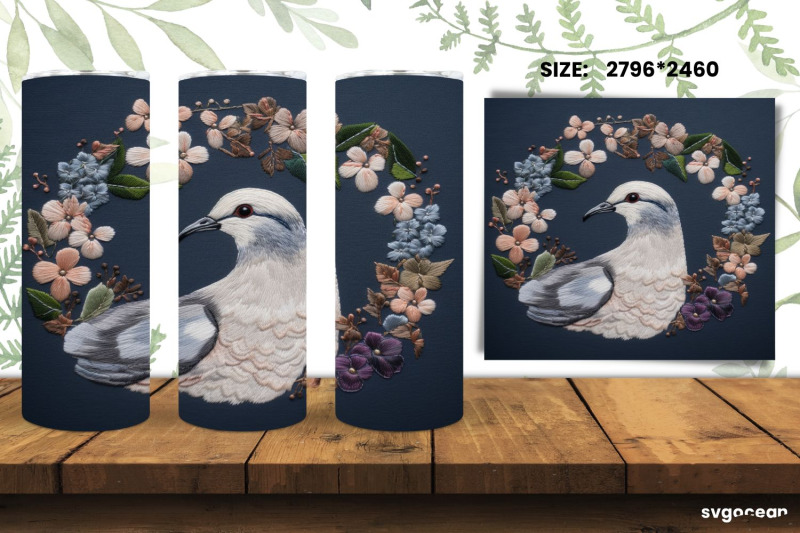 bird-embroidery-tumbler-wrap-skinny-20-oz-sublimation