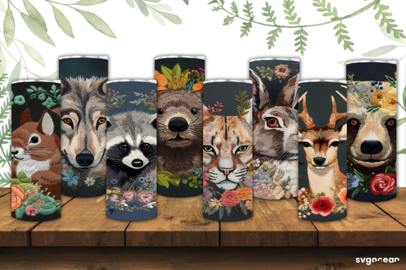 embroidery-animals-tumbler-wrap-skinny-20-oz-sublimation