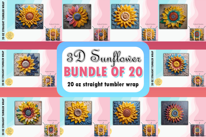 3d-sunflower-tumbler-wrap-bundle