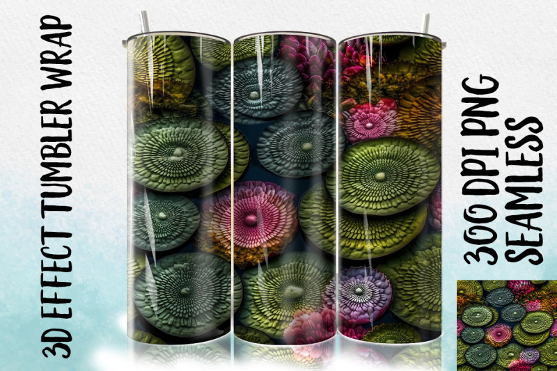 3d-victoria-amazonica-tumbler-wrap-3