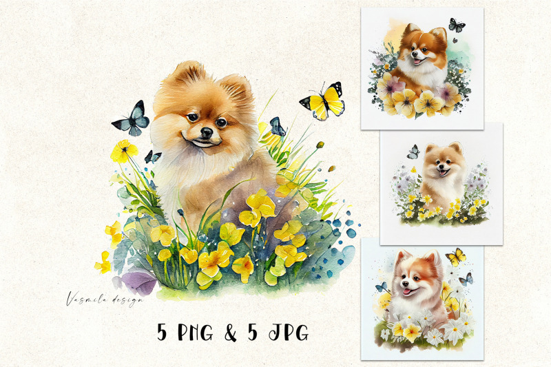 cute-puppies-in-flowers