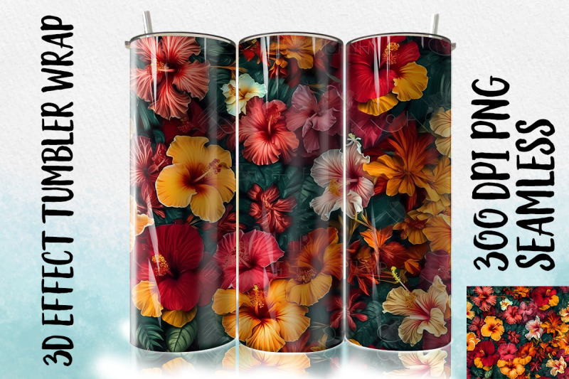 3d-hibiscus-tumbler-wrap-3