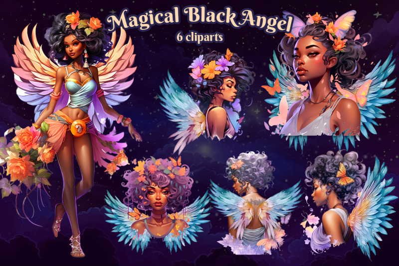 magical-black-angel-cliparts