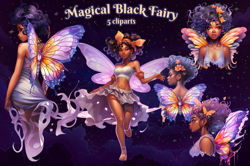 magical-black-fairy-cliparts