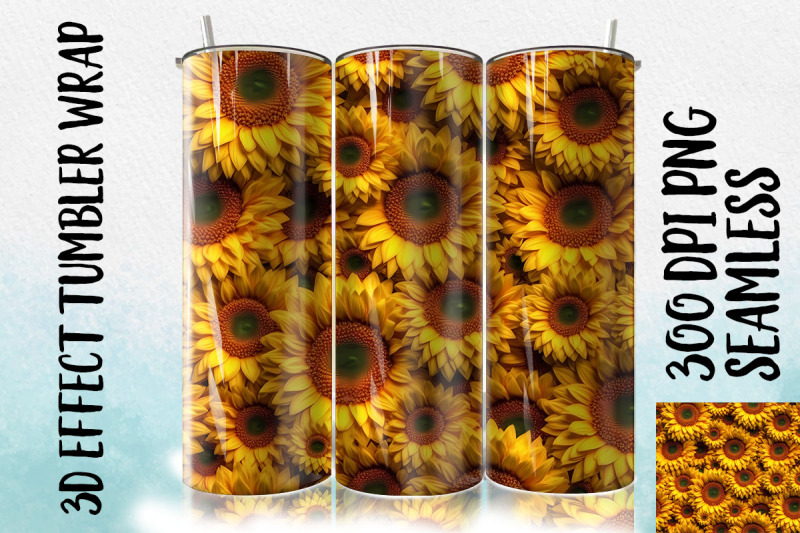 3d-sunflower-tumbler-wrap