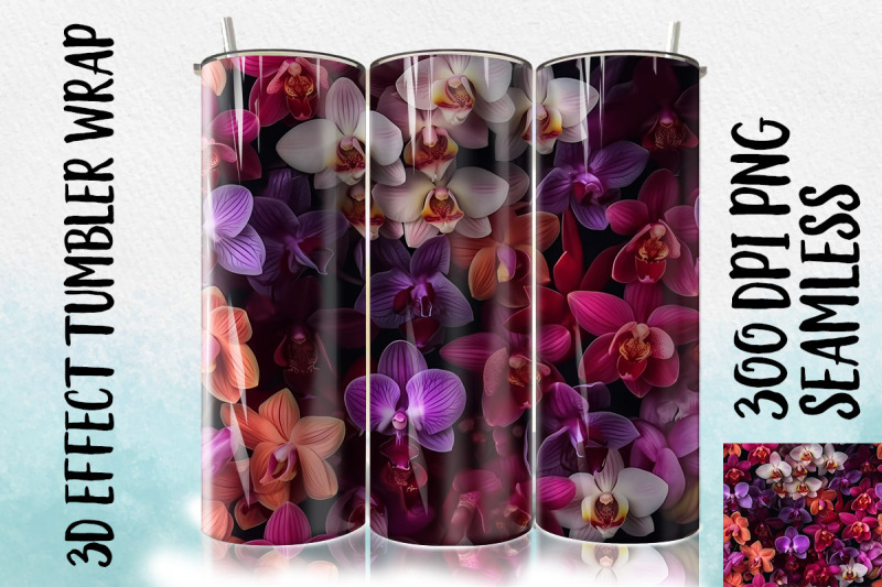 3d-orchid-tumbler-wrap