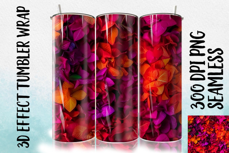 3d-bougainvillea-tumbler-wrap