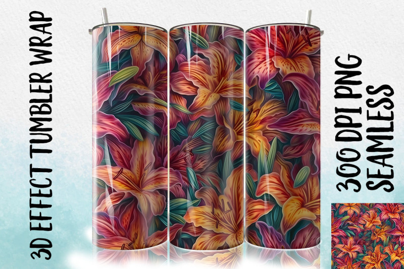 3d-lily-tumbler-wrap-1