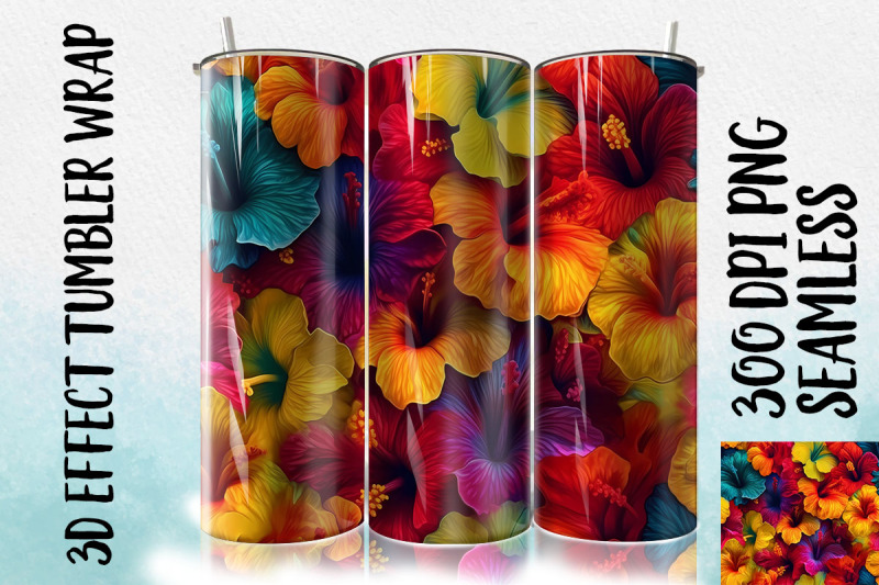 3d-hibiscus-tumbler-wrap-1