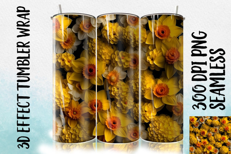 3d-daffodil-tumbler-wrap-1