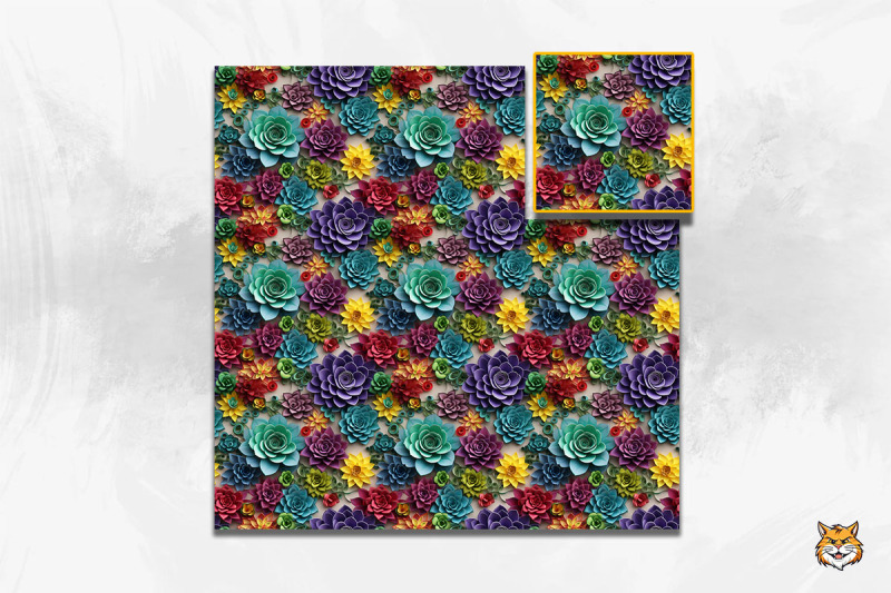 3d-succulent-plant-seamless-pattern