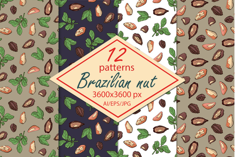 brazil-nut-paper-seamless-patterns