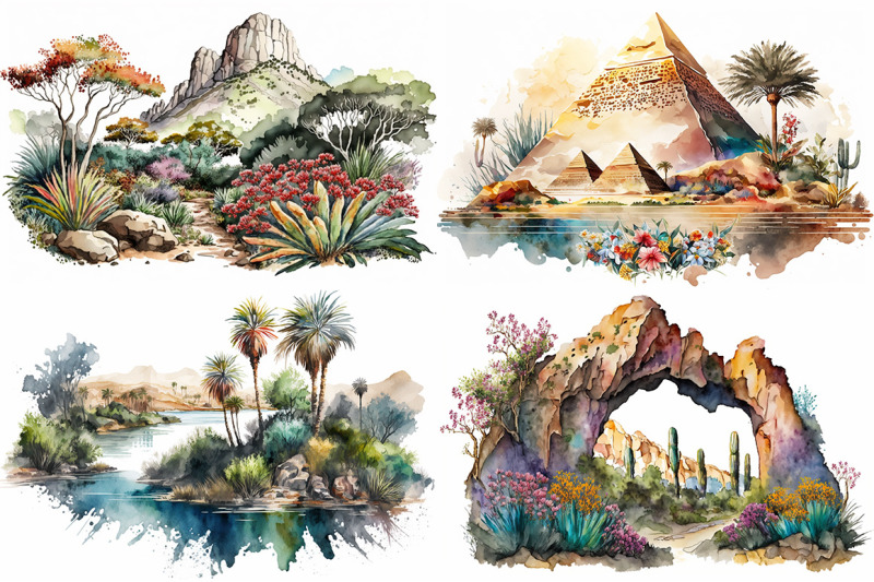 south-africa-watercolor-collection