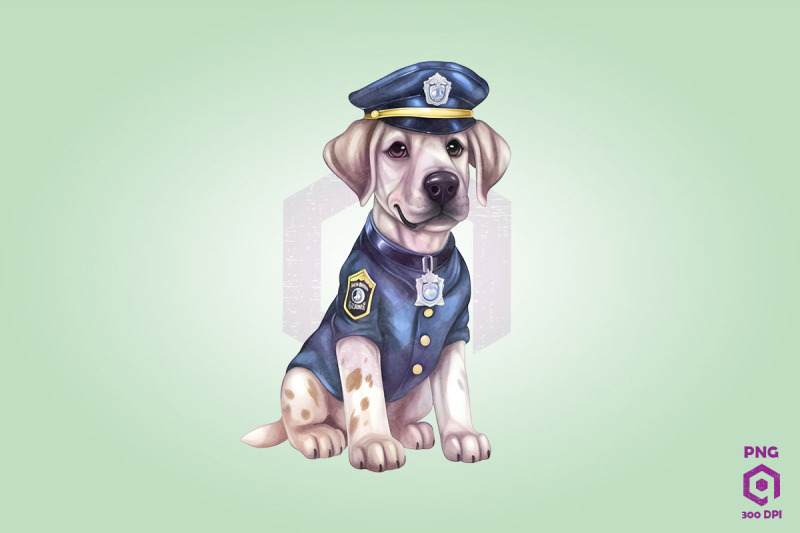 police-great-dane-dog-clipart