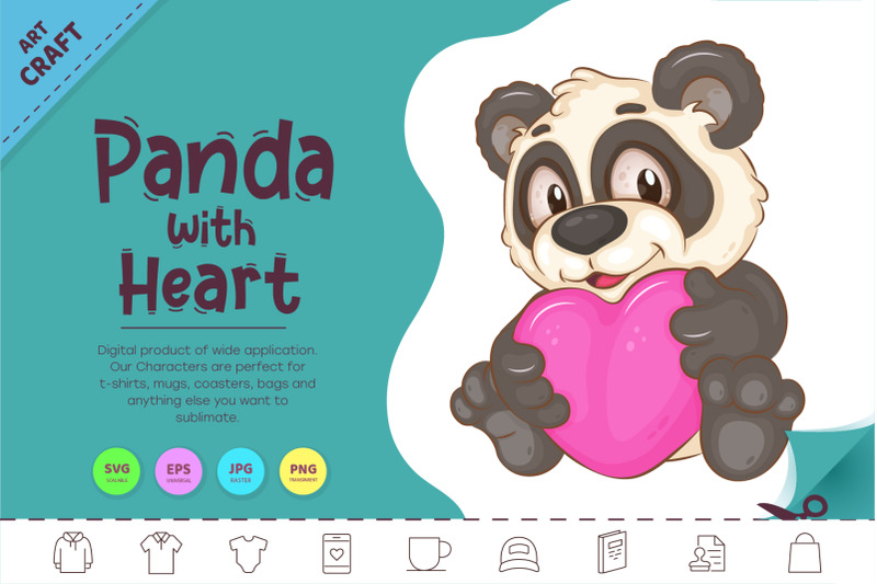 cartoon-panda-with-heart-clipart