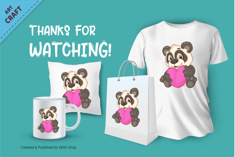 cartoon-panda-with-heart-clipart