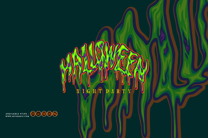 halloween-lettering-word-bloody-effect-letter-illustrations