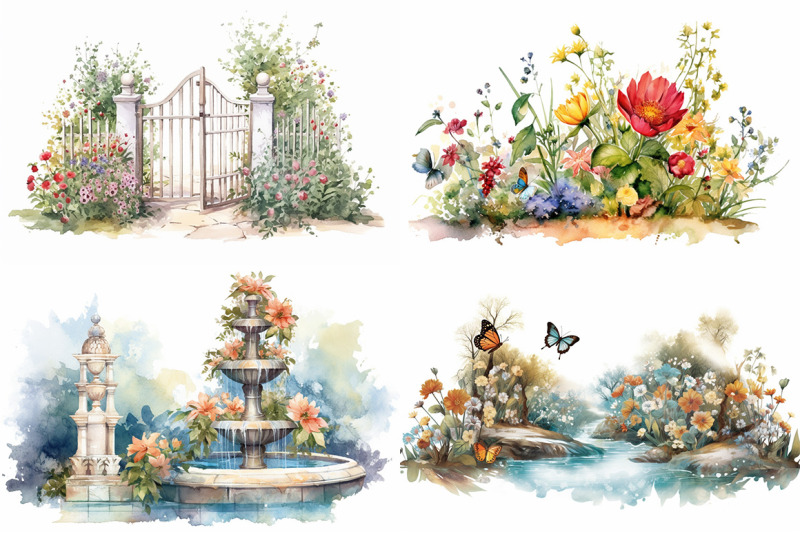 garden-romance-watercolor-collection