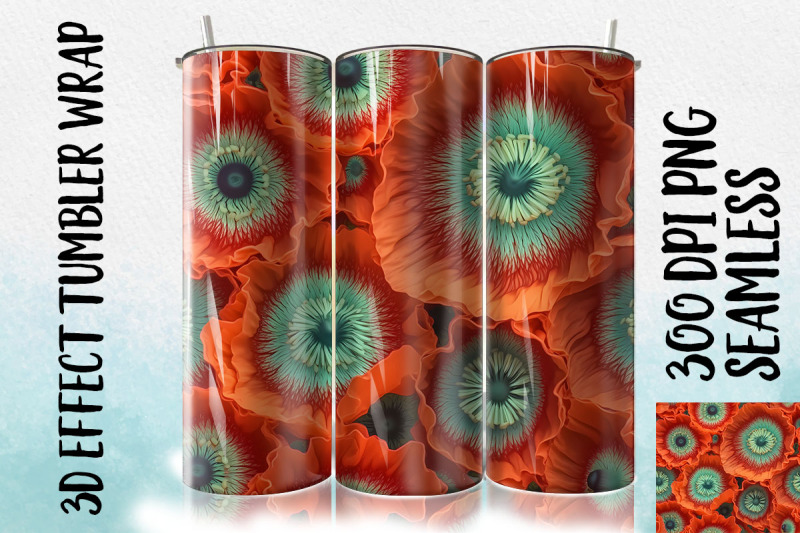 3d-poppy-tumbler-wrap-2