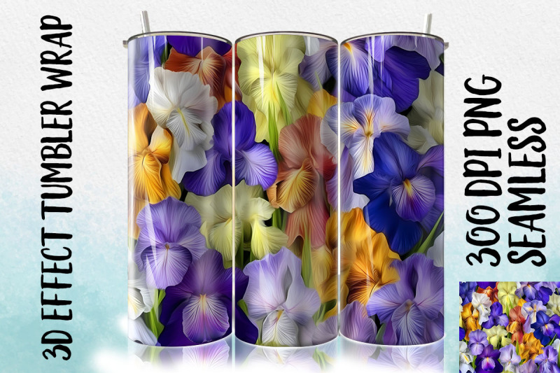 3d-iris-tumbler-wrap-2