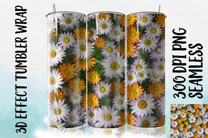 3d-daisy-tumbler-wrap-3