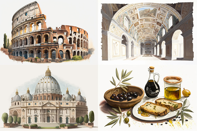 gorgeous-italy-watercolor-collection