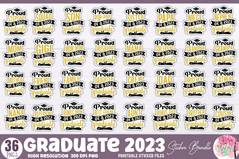 graduate-2023-sticker-bundle