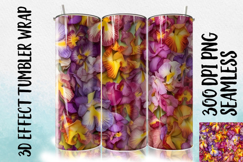 3d-iris-tumbler-wrap-3