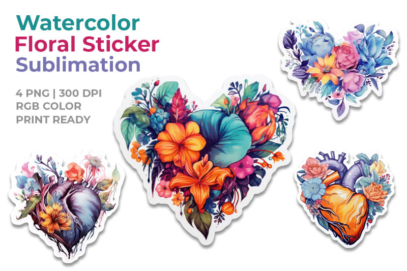 watercolor-floral-sticker-sublimation