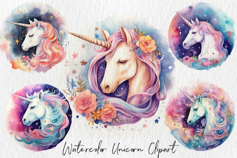 watercolor-unicorn-clipart