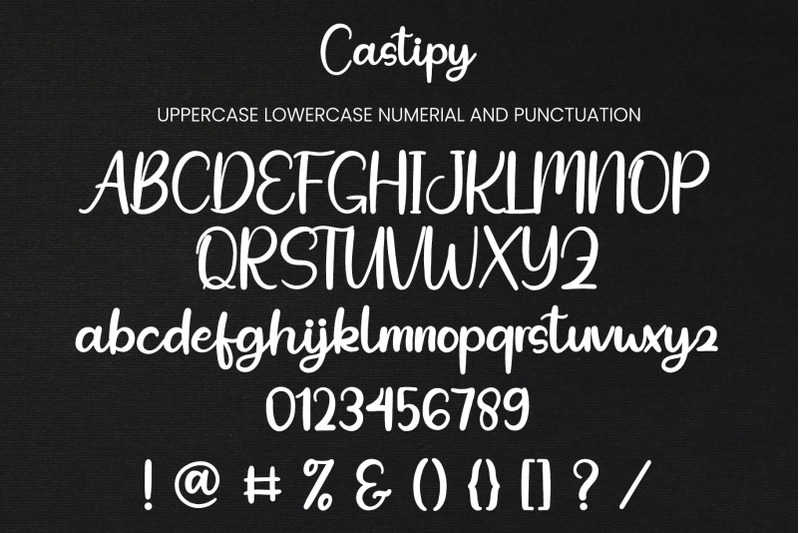 castipy-font