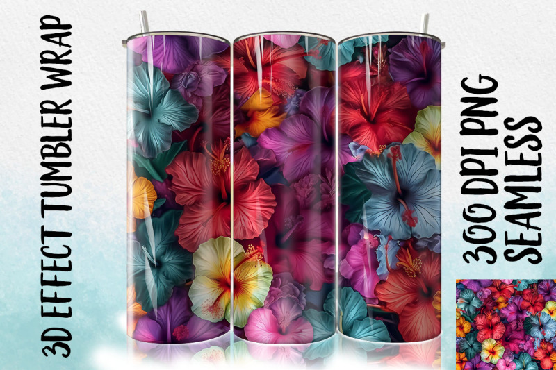 3d-hibiscus-tumbler-wrap-1