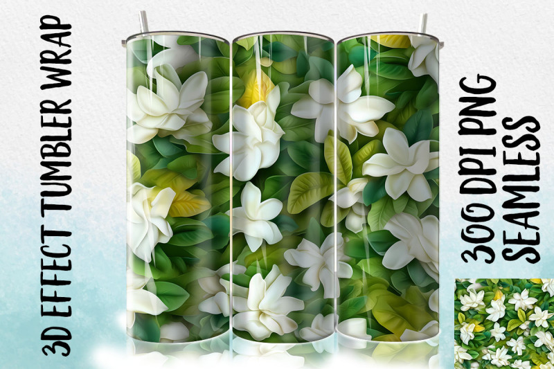 3d-gardenia-tumbler-wrap-1