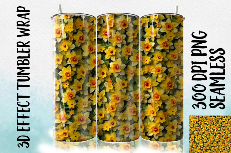 3d-daffodil-tumbler-wrap-1