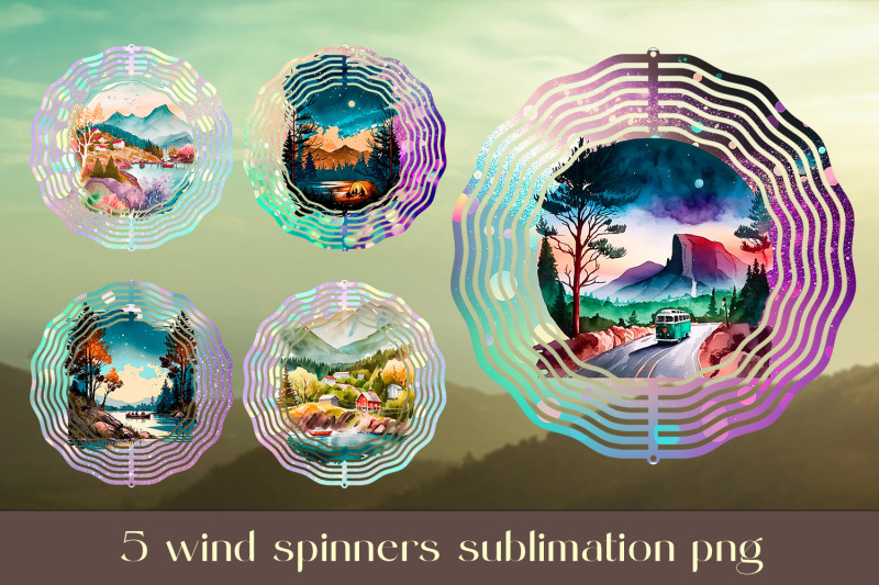 camper-wind-spinner-sublimation-travel-wind-spinner-design-bundle