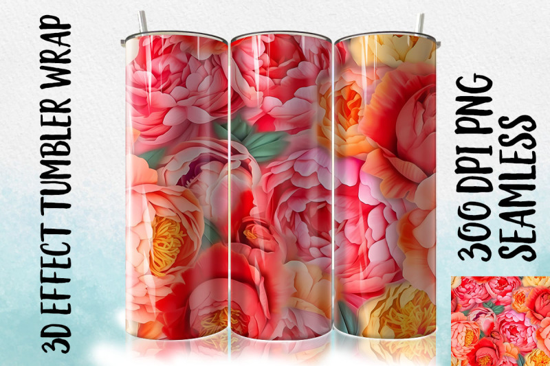 3d-peony-tumbler-wrap