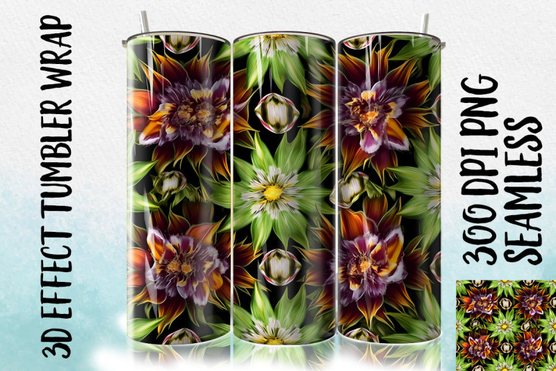 3d-fritillaria-meleagris-tumbler-wrap-3