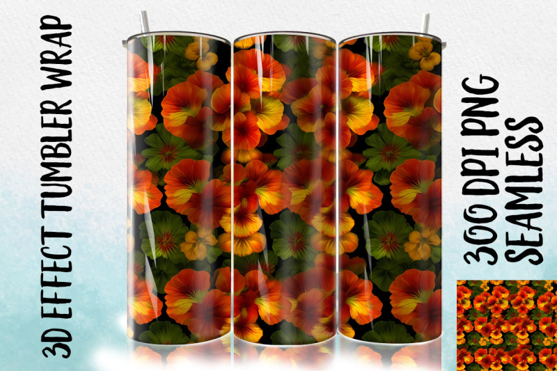 3d-nasturtiums-tumbler-wrap-3