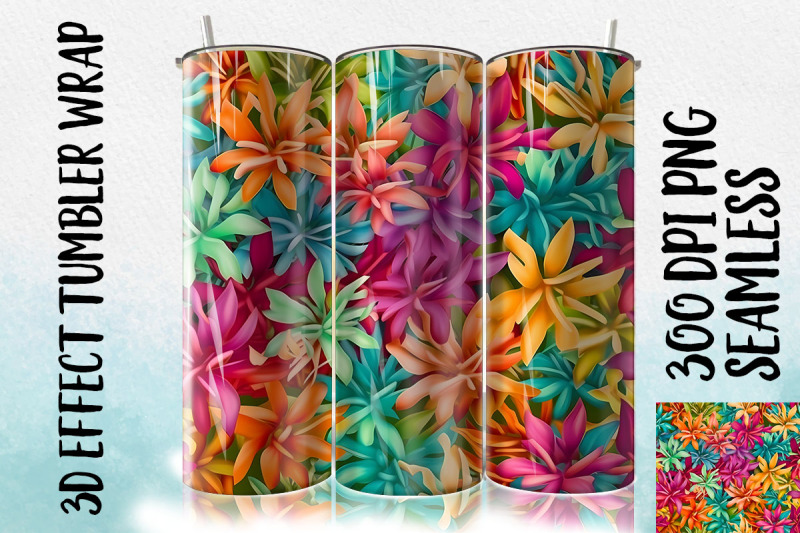 3d-honeysuckle-tumbler-wrap