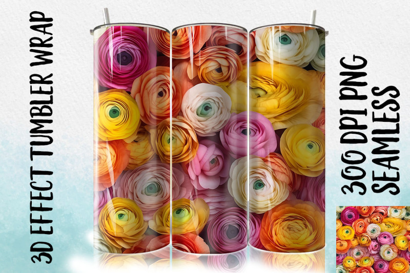 3d-ranunculus-tumbler-wrap-1