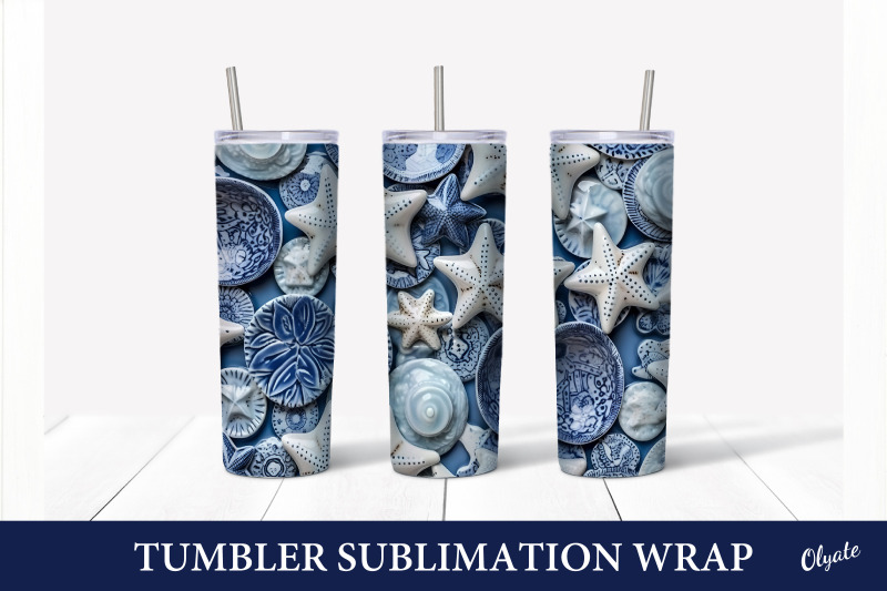 seashell-tumbler-sublimation-tumbler-wrap-design