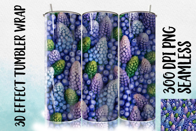 3d-grape-hyacinths-tumbler-wrap-1